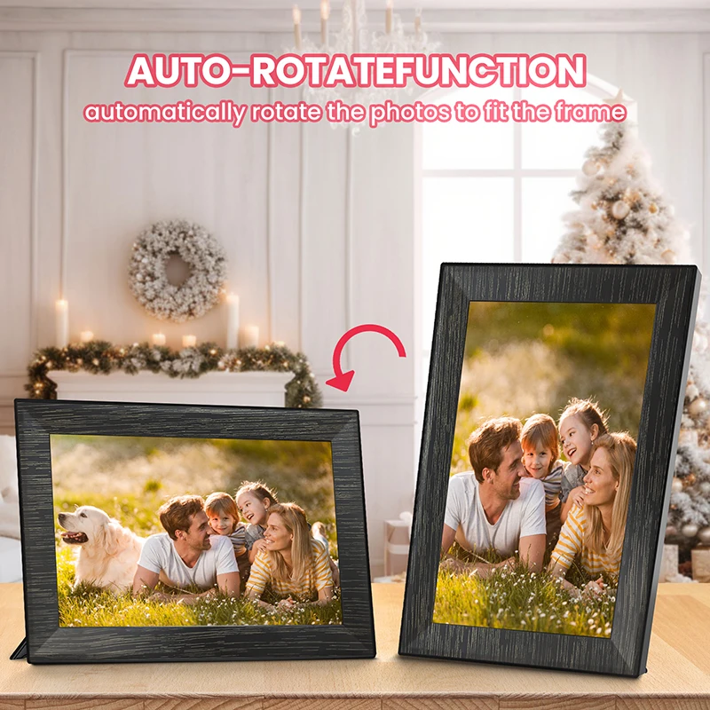 Frameo Digital Picture Frame Video Frame Digital WiFi Smart 1280x800 IPS HD Touch Screen Electronic Gift Home Decoration acrylic digital photo frame