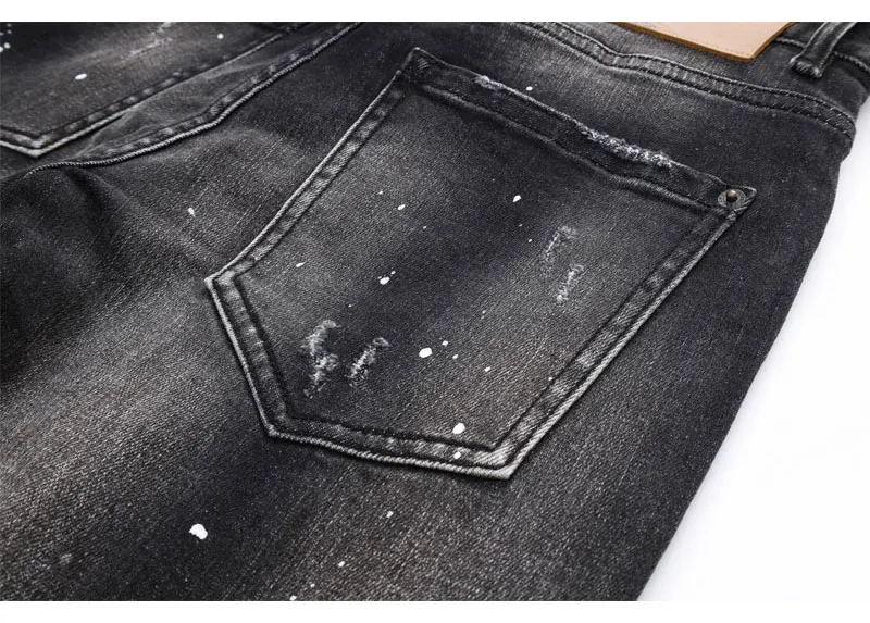 Street Designer Fashion Men Jeans Features