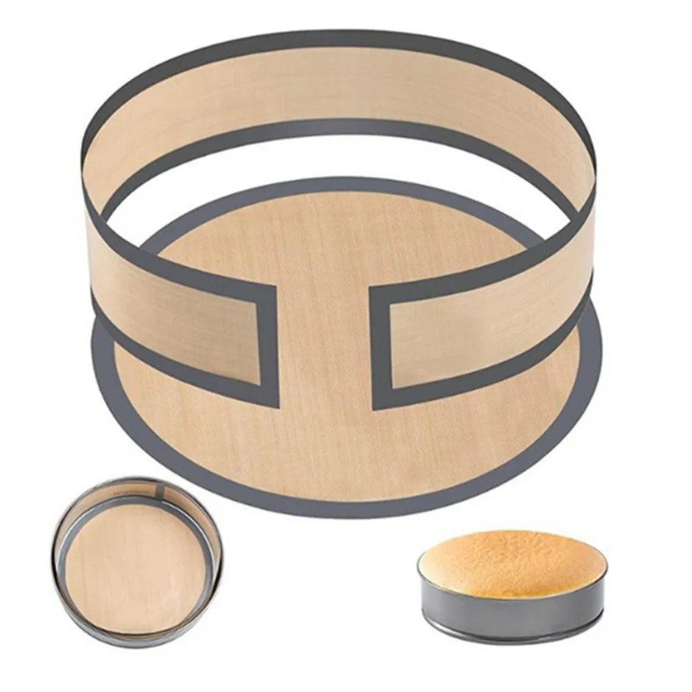 Versatile Non-Stick Round Silicone Baking Mat