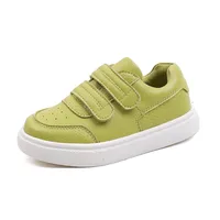 AOGT Autumn Children Shoes Genuine Leather Boy Girl Casual Shoes Fashion Soft Comfortable Non-Slip Rubber Sole Kids Sneaker 1