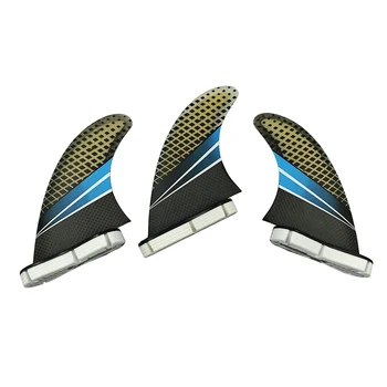 Pinne per Tavola da Surf G5/G7 Flowing Fins PERFORMER PC CARBON TRI FIN UPSURF FCSⅡ M/L Pinne Thruster Stabilizzatrici per Surf