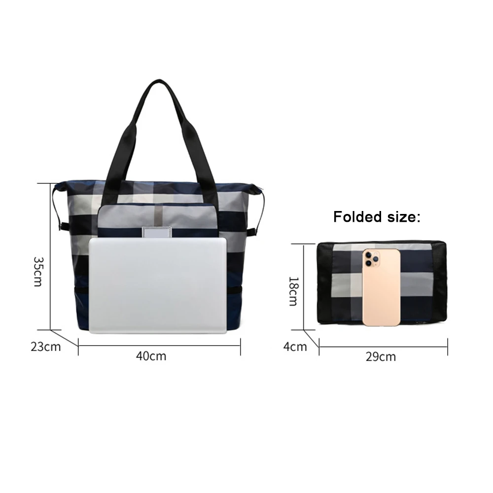 حقيبة تخزين مقاومة للماء وقابلة للطي، مصممة كحقيبة...