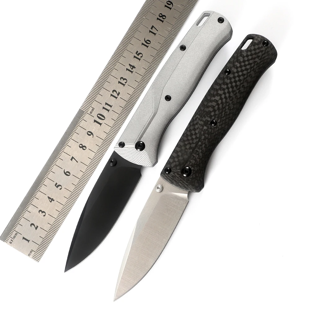 

535BK Mark M390 Blade Copper Washer Folding Pocket EDC Tool Camping Fruit Knife Kitchen Knife