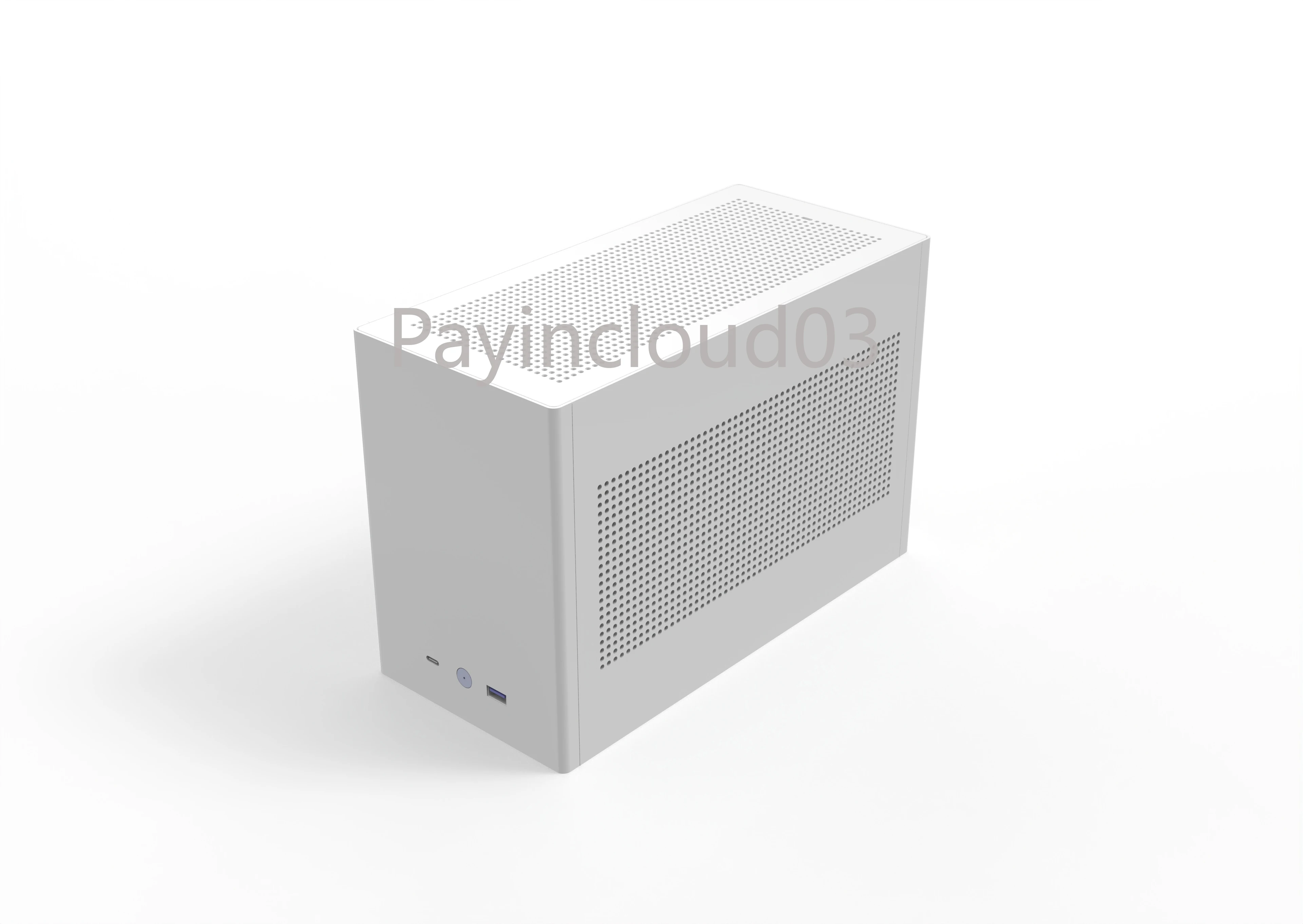 

2023NEW K49PRO portable A4 portable SFX side magnetic absorption K55 all-aluminum ITX small main box