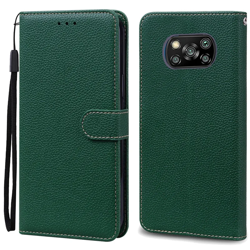 thumbnail image 1 of for Xiaomi Poco X3 NFC case x 3 GT x3 Pro fundas wallet flip leather phone cover Luxury coque for xiaomi poco x3 pro case cover, 1 of 5