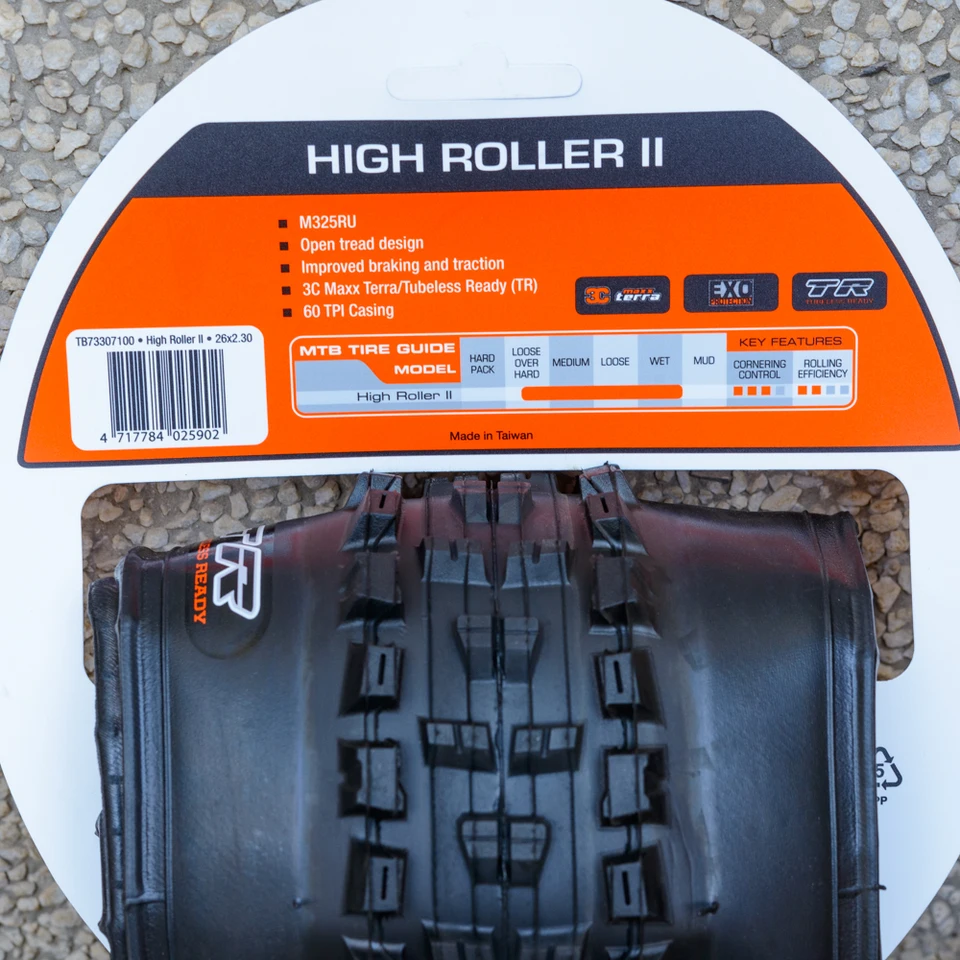 MAXXIS HIGH ROLLER Ⅱ Folding MTB Bicycle Tire 26x2.30 27.5x2.30