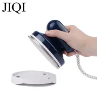 JIQI Portable Iron Handheld Garment Ironing Machine Ceramic titanium soleplate Clothes Fabric Ironing For Household and Travel 2