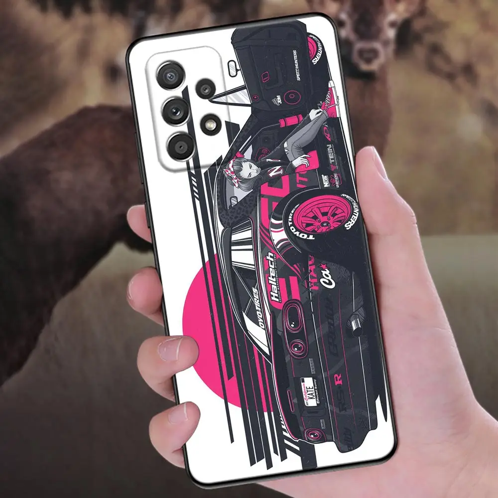 Tokyo JDM Drift Sports Car Phone Cover