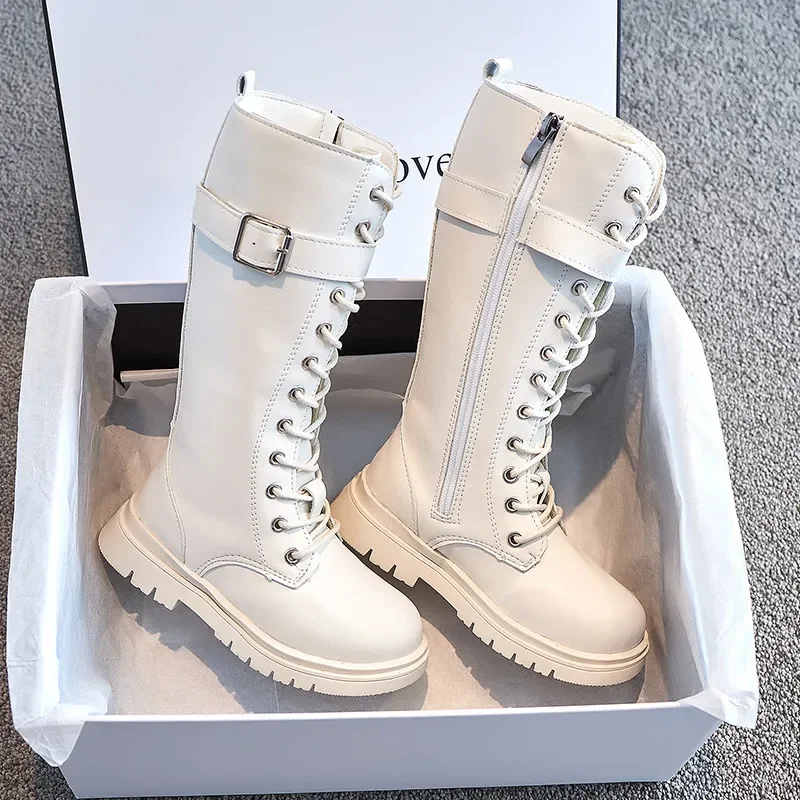 Girls Boots Autumn New Kids Shoes for Girl Children Knee