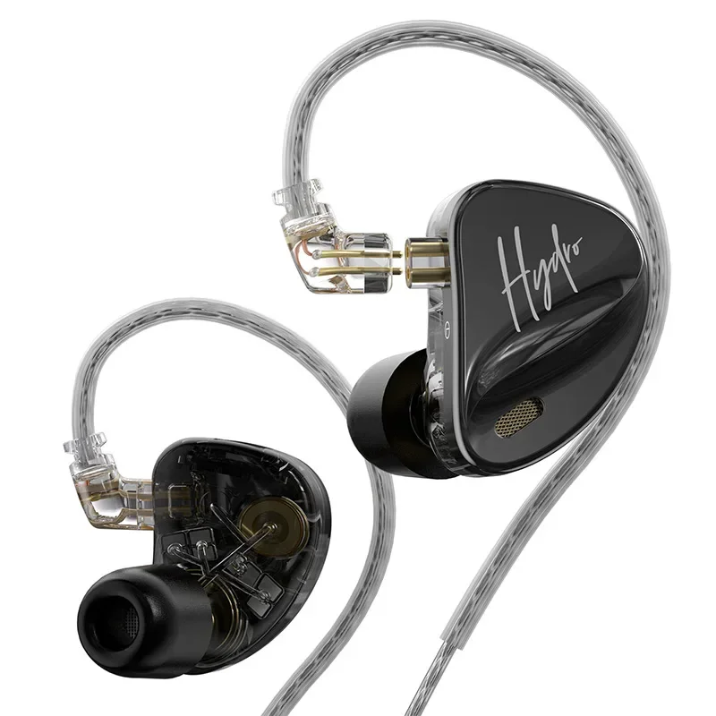 CCA Hydro 2DD+8BA IEM In-Ear Monitor HiFi Earphones Wired Earbuds with Detachable Cable  Headphone for Musicians Audiophiles 2
