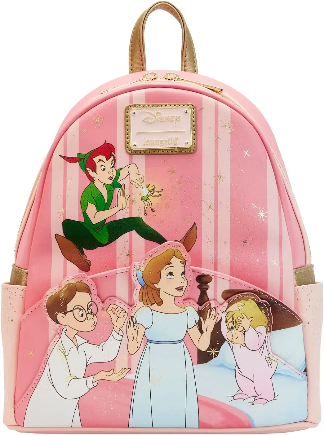 【Lounge Fly】Cinderella Lenticular Princess Mini Backpack Amazon.com: Loungefly Disney Cinderella 75th Anniversary