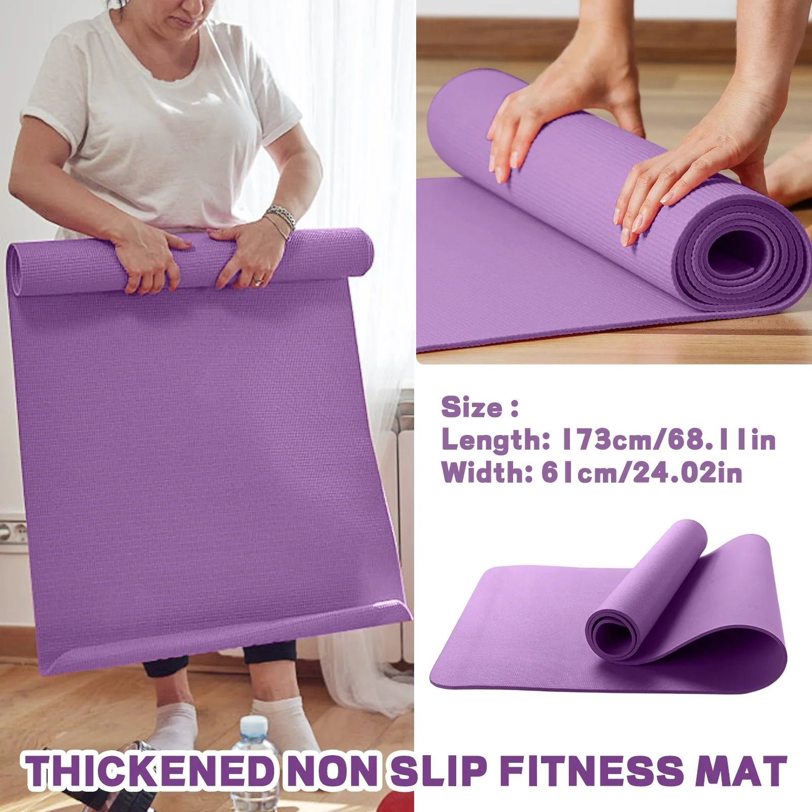 Anti-Slip Yoga Fitness Mat 2