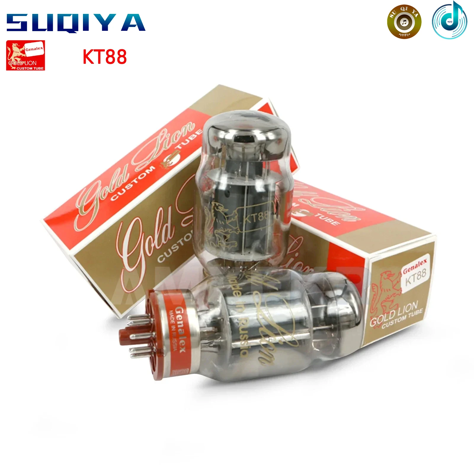 

GOLD LION KT88 Electronic Tube Replacement KT88/6550 Vacuum Tube Original Factory Precision Matching For Amplifier Genalex