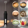 saengQ Milk Frother Handheld Foamer Coffee Maker Egg Beater Cappuccino Stirrer Mini Portable Blender Kitchen Whisk Tool 1