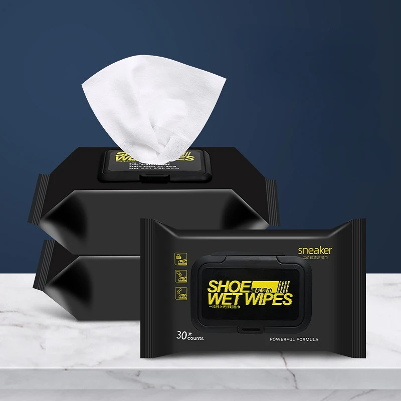 Sneaker Cleaning Wipes Disposable Shoe Wipes Small White Shoe Artifact Cleaning Tools Care Shoes Fast Scrubbing Quick Clean