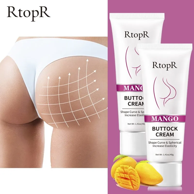 2PCS Mango Buttock Enhancement Cream Effective Shape Hip Improves Back And Leg Pain Eliminate Printing And Firming buttock