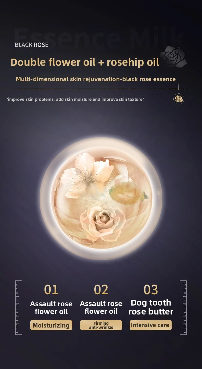 Black Rose Luxury Serum – Deep Hydration & Firming Facial Essence 3