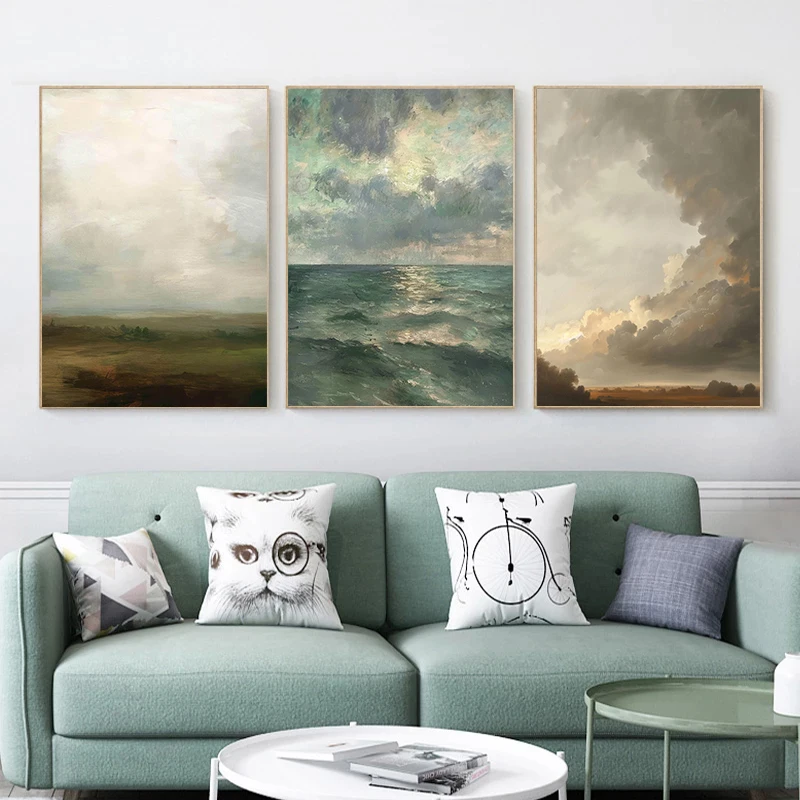 Cloud Landscape, Forest Paintings 3