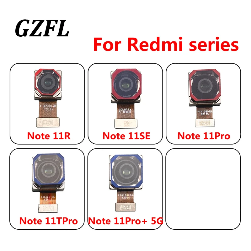 

Original For Xiaomi Redmi Note 11 11T 11R Pro Plus 11 Se 5G Back Rear Camera Module Flex Cable
