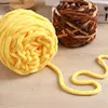 6 Thread Balls+1 Teddy Bear Jewelry Handmade Gift Woven Scarf Thread DIY Ice Stripe Thread Thick Yarn Ball 2
