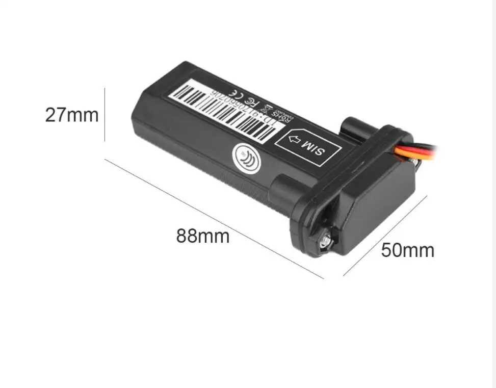 4G ST901 Mini Waterproof GPS Tracker ST-901 4PIN Cable with Relay for Remote Control Built-in Battery Car