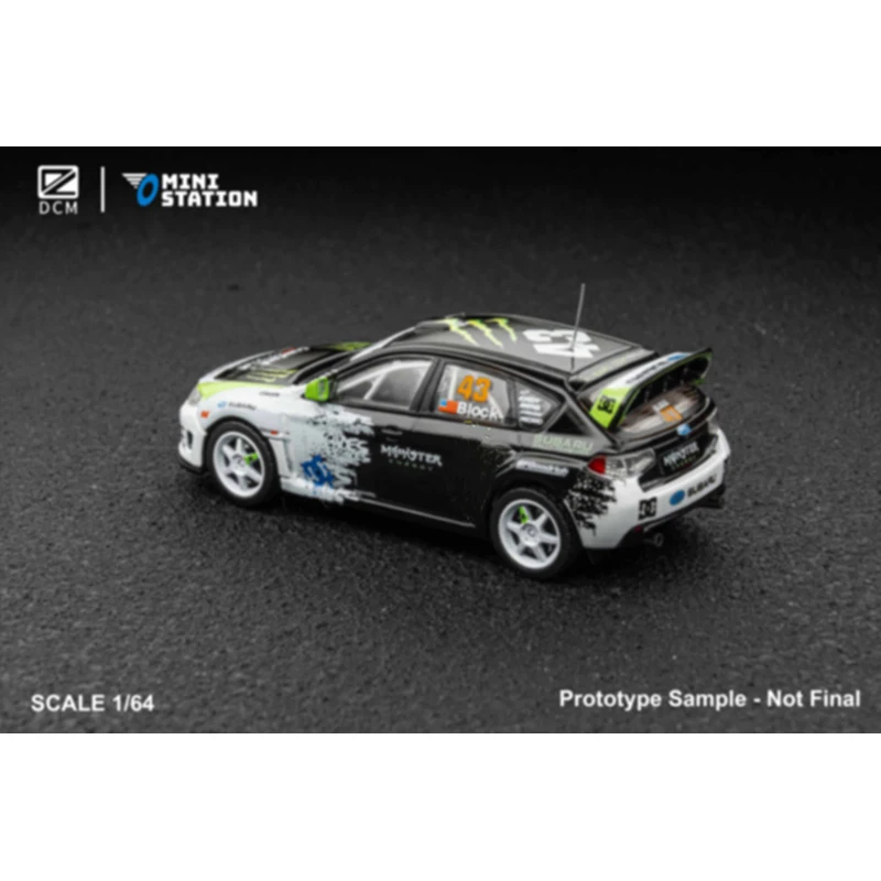 PreSale DCM 1:64 2008 Subaru Impreza WRX STI Rally Block43