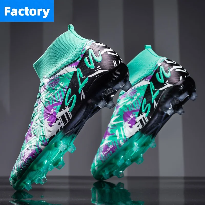 Men's Professional Ultralight Soccer Cleats - Outdoor Sports Training Footwear