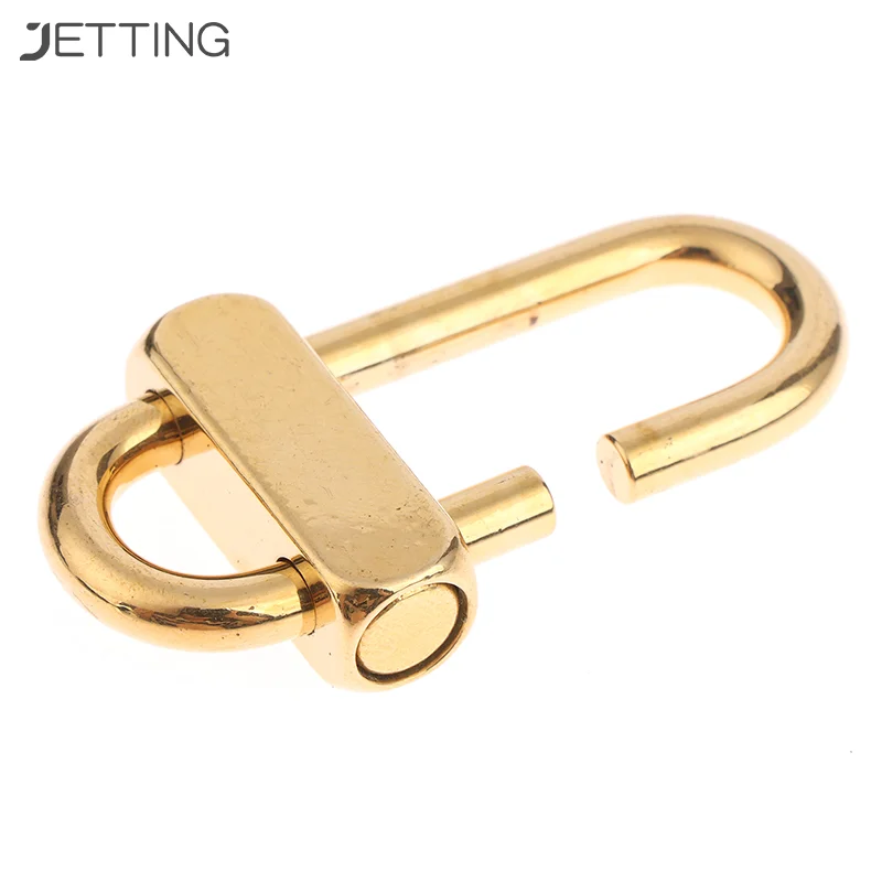 

Brass Keychain Anti-oxidation Anti-rust Decorative Brass Lock Clip Key Chain for Girl