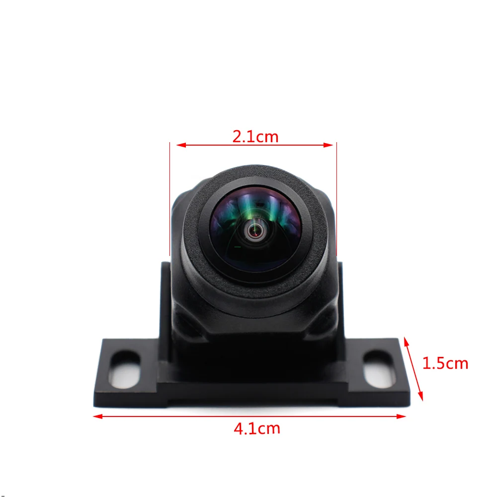 Telecamera di retromarcia, monitor per specchietto retrovisore, obiettivo FishEye da 180 gradi universale per auto, AHD 1080 p, telecamera posteriore per parcheggio