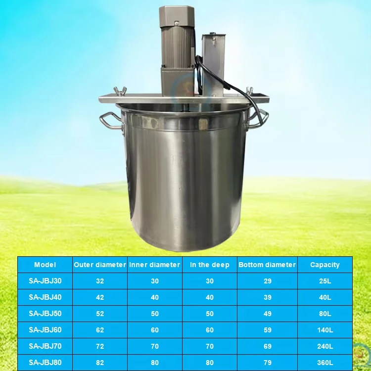 Description Picture 6 of itemMultifunctional Fruit Jam & Ketchup Maker - Honey Juice Mixer with Viscosity Tank for Mayonnaise & Sauces