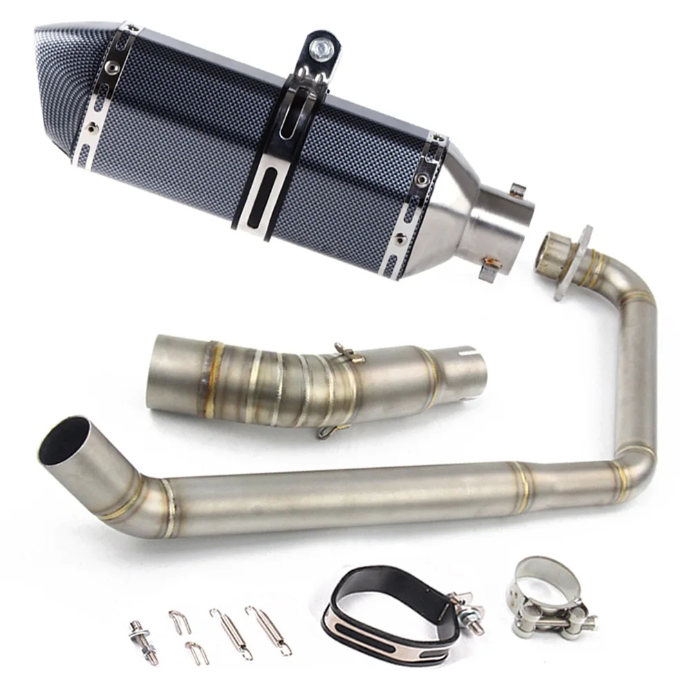 Exhaust Full System For Honda CBF125 CBF150 Motorcycle Muffler Exhaust Front Middle Pipe - Image 3