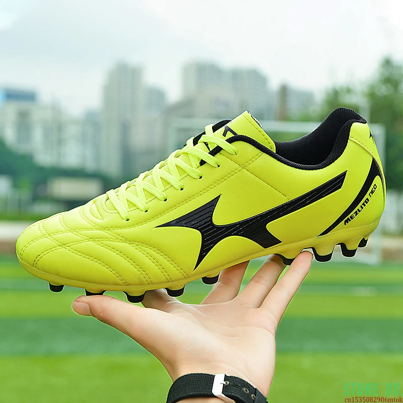 

High quality professional football shoes men's spikes boys training football shoes youth non-slip football shoes