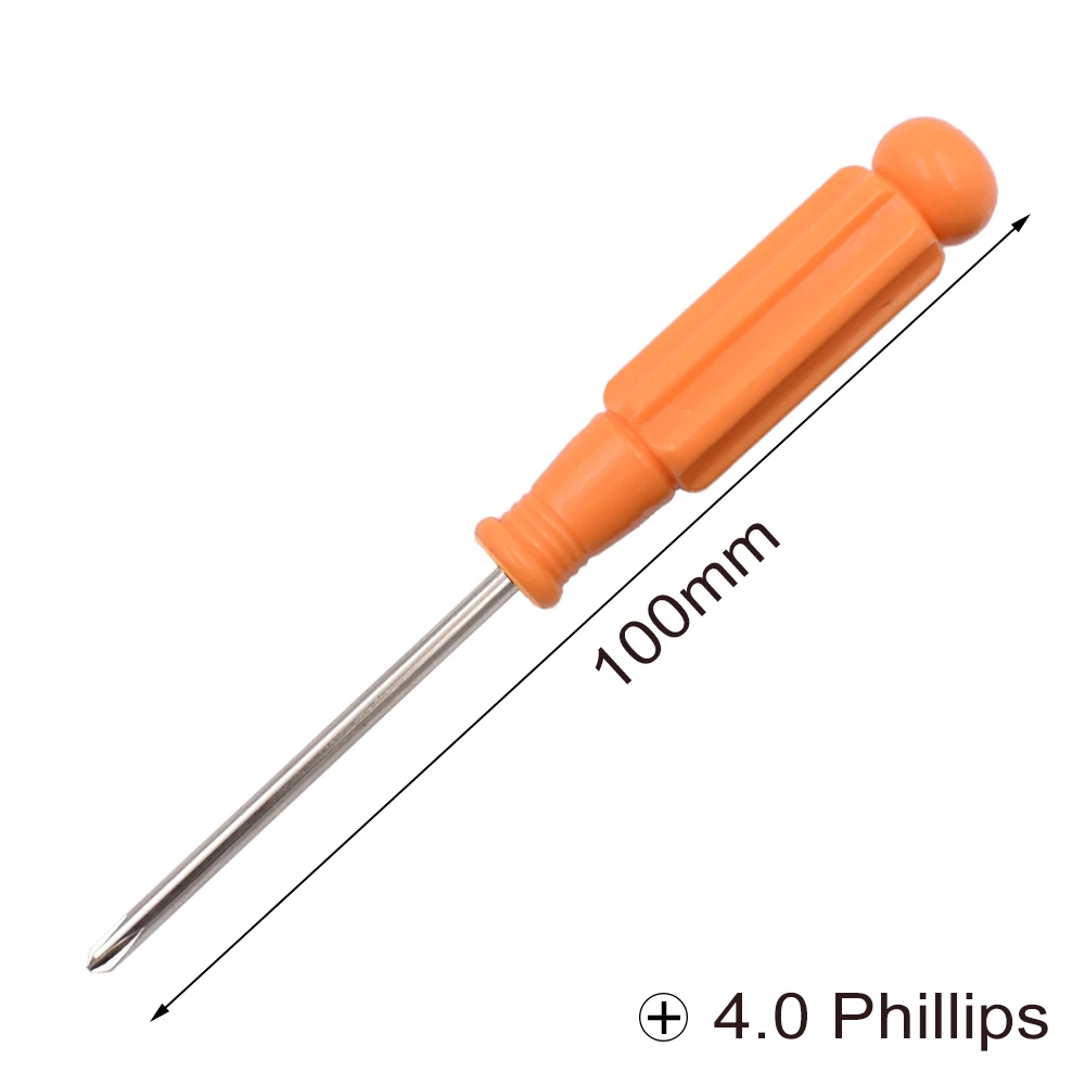 

PH1 4.0 Phillips Cross Straight Slotted Flat Flathead 110mm Mini Screwdriver Household Magnetic Repair Tools 100pcs/lot