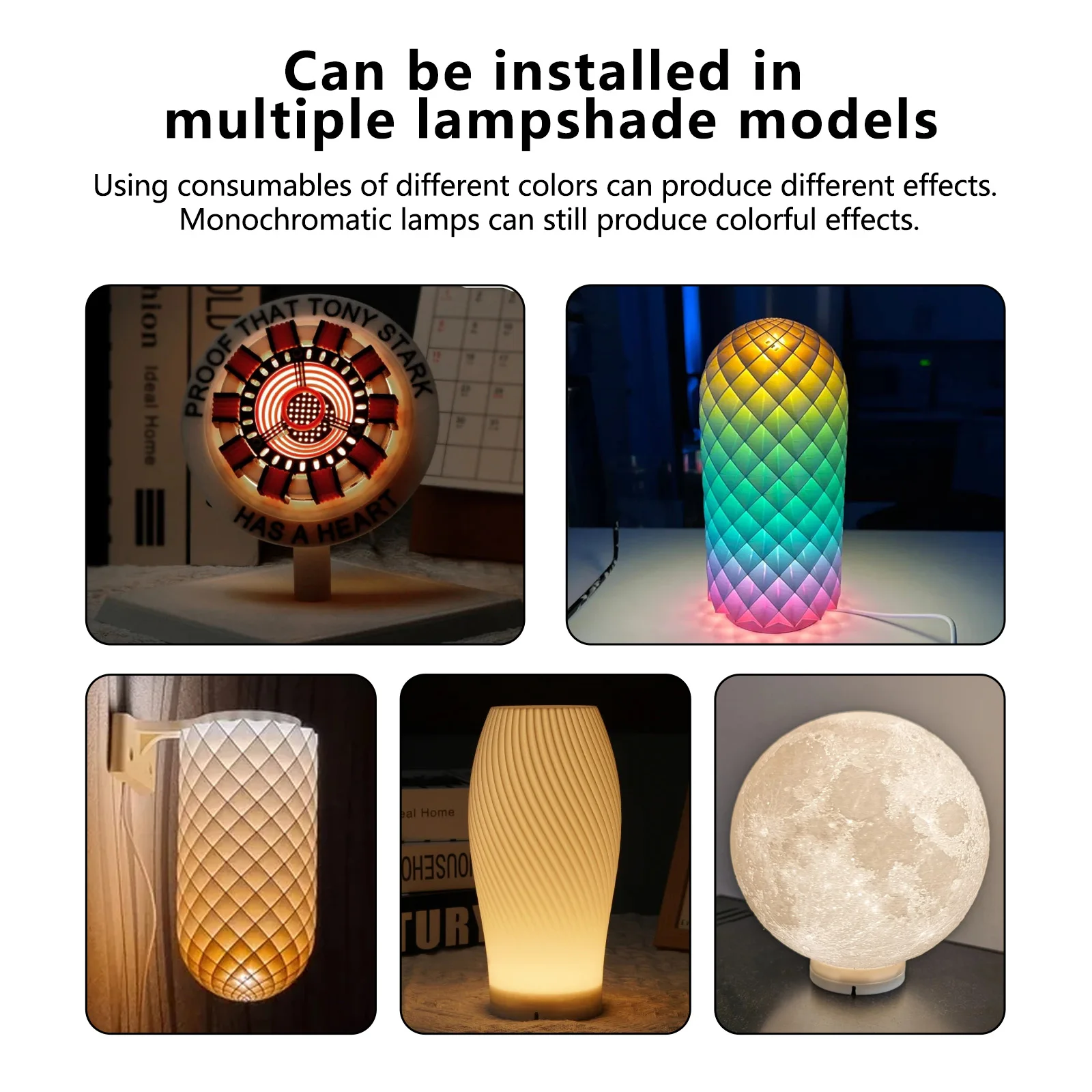 For Bambu Lab Led Lamp Kit 001 Hardware Bambulab Light Kit 001 Led Light Parts Diy Model Without 3d Printing Parts Maker Supply