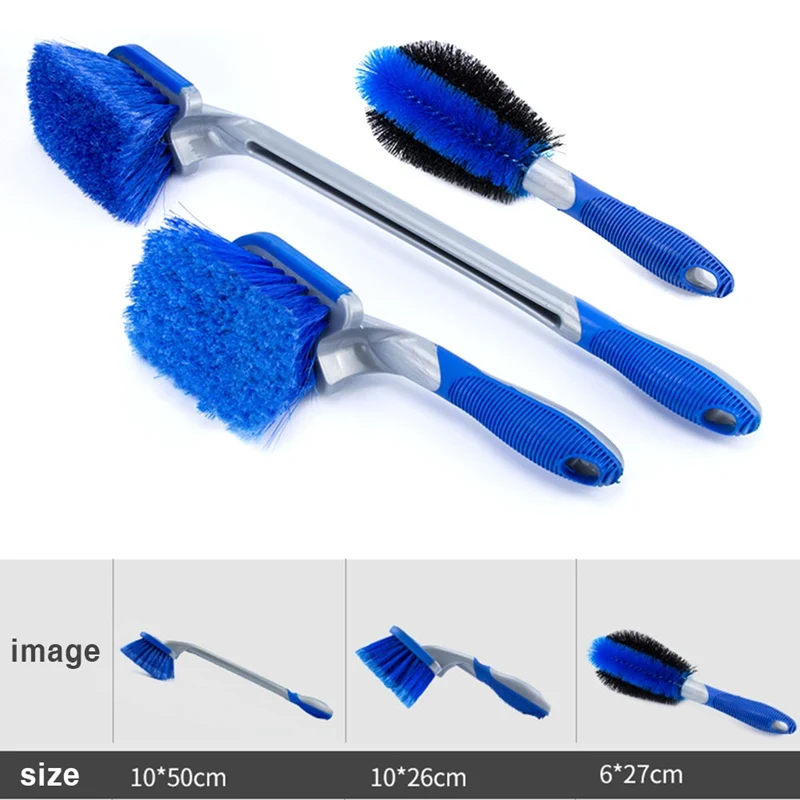 Car Wheel Brush Soft Safety Cleaning Scrub Brushes Long Handle Vehicle  Maintenance Care Clean Tool For Cleaning Wheels Rims Hubs - AliExpress