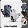 New Outdoor Sports Fitness Training Breathable Non-slip Bicycle Shock Absorbing Riding Half Finger Cycling Gloves Men Women 2