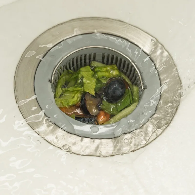 Kitchen Sink Filter Strainer Hair Catcher Sewer Strainer Stopper Drain Hole Filter Trap Waste Screen For Bathroom Accessories