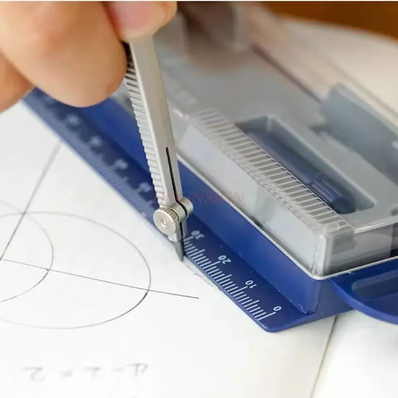 고등학교 입학 시험용 나침반 1개, 클램프 연필, 바늘, 튜브 펜, 나침반, 산업용 도면