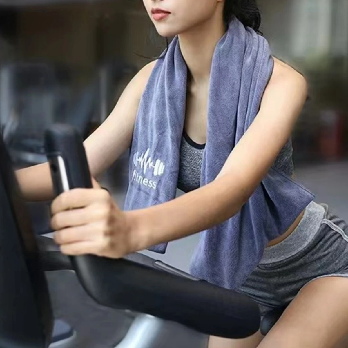 Sports towel men's and women's  sweat gym mat basketball quick dry towel running increase sweat towel 5
