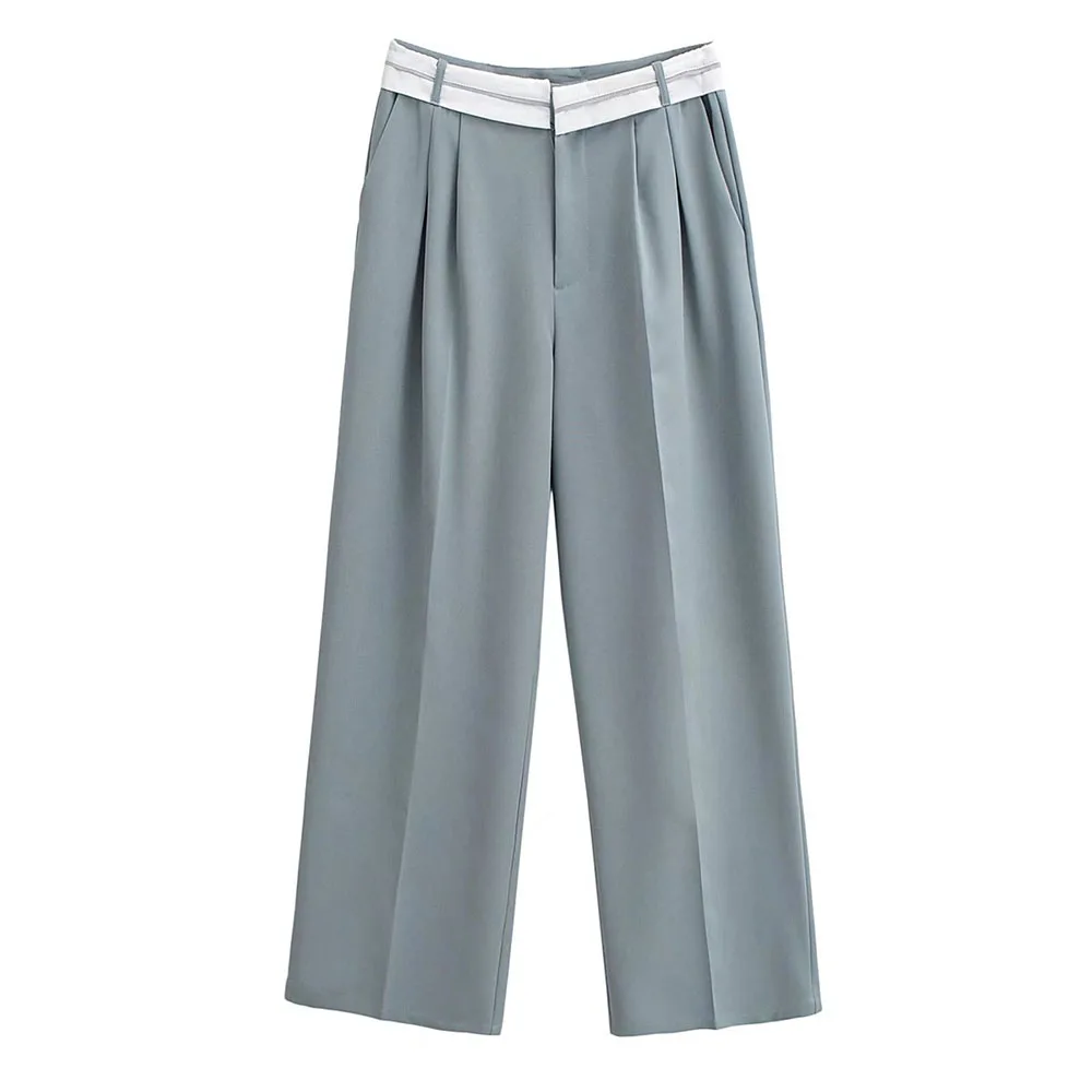 light grey trousers