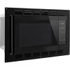 RecPro RV Kitchen Air Fryer & Convection Microwave with Trim Kit | 1.0 Cu. Ft. | 120V | 6 Cooking Modes (Black) 1