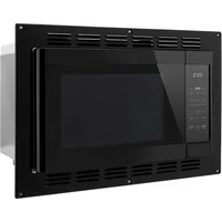 RecPro RV Kitchen Air Fryer & Convection Microwave with Trim Kit | 1.0 Cu. Ft. | 120V | 6 Cooking Modes (Black) 1