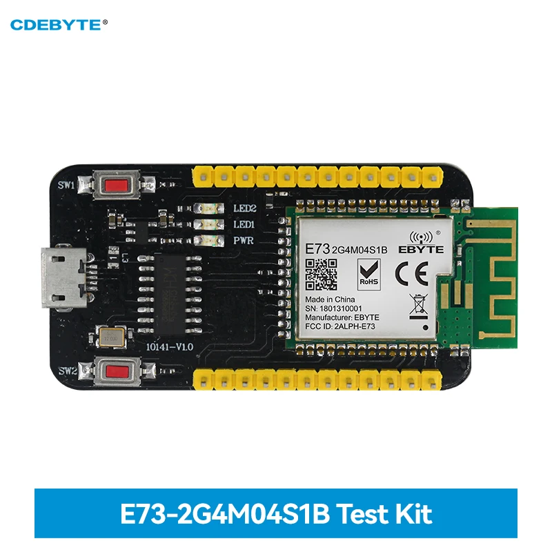 CDEBYTE E73-TBB nRF52832 2.4GHz Mesh Network BLE 5.0 4.2 IoT Module  SoC 4dBm Test Board tlsr8253f512 uart sig mesh networking module smd cdebyte e104 bt12lsp tb bluetooth test board kit intelligent remote control