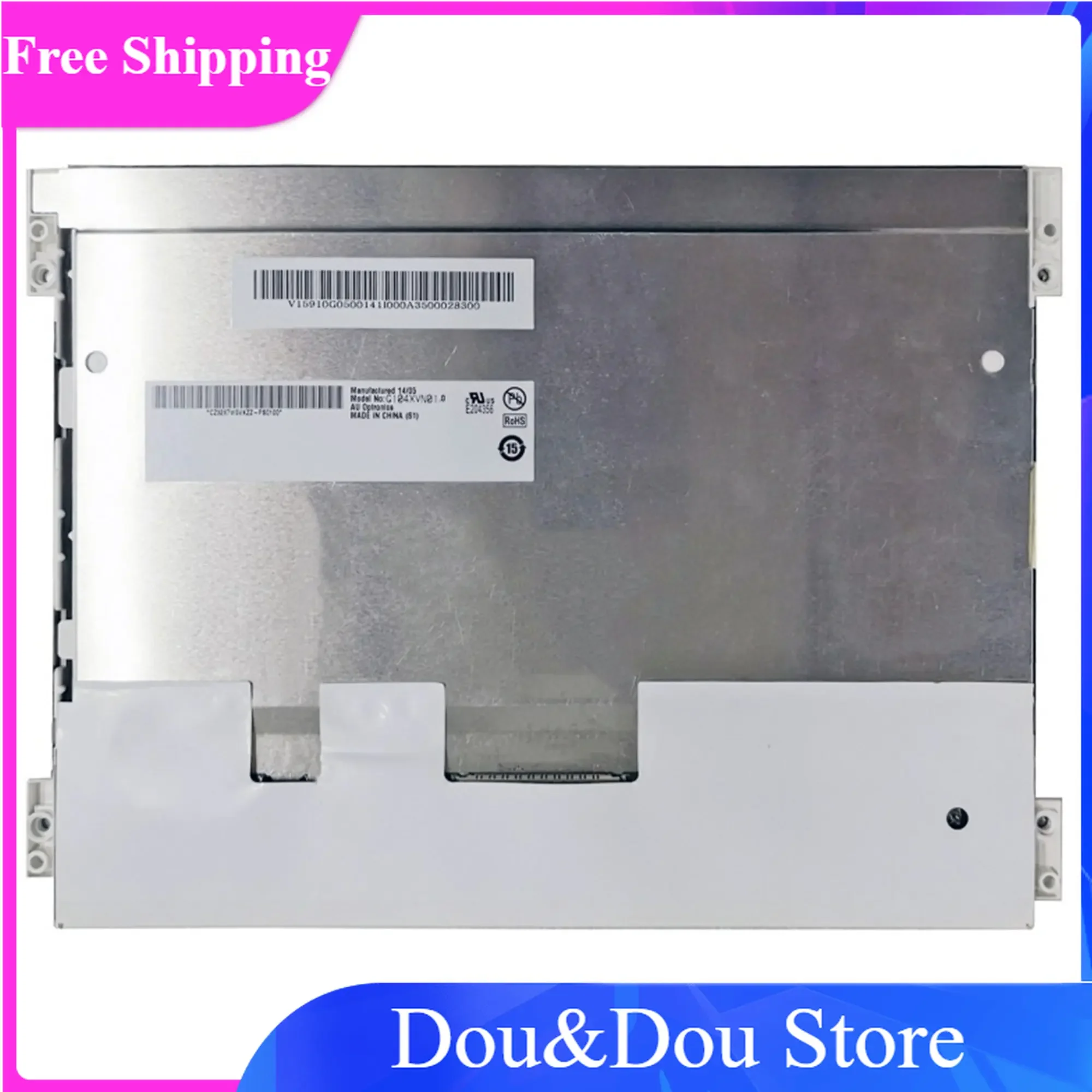 

G104XVN01.0 G104X1-L03 VS104T-004A 1024X768 600nits 10.4" TFT-LCD Replacement Screens used for Industrial+HD-MI LCD Board