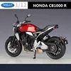 WELLY 1:12 HONDA CB1000R Alloy Race Motorcycle Model Simulation Diecast Metal Street Simulation Collection Childrens Toy Gifts 1