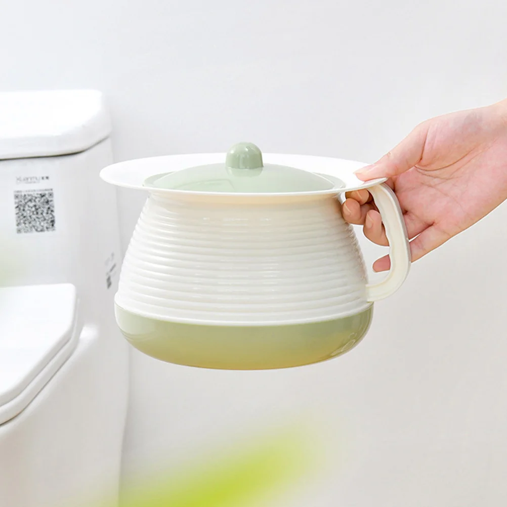 Pot Urinal Potty Chamber Pee Urine Travel Bottle Toilet Plastic Emergency Portable Pots Bed Bucket Lid Spittoon Potties Urinals 2