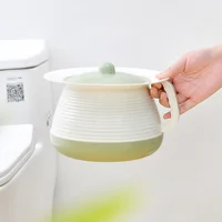 Pot Urinal Potty Chamber Pee Urine Travel Bottle Toilet Plastic Emergency Portable Pots Bed Bucket Lid Spittoon Potties Urinals 2