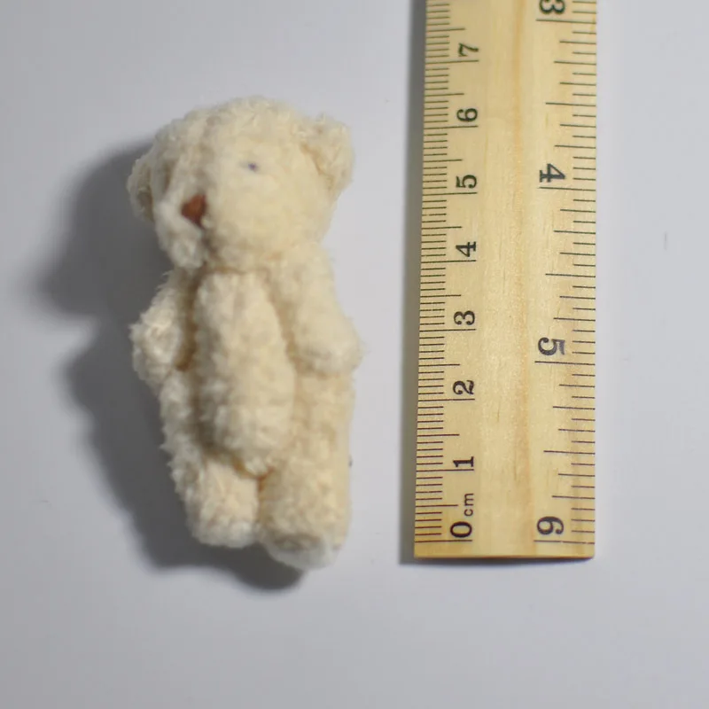Miniature teddy bear pattern, joint teddy bear 9 cm