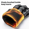 ROCKBROS Cycling Gloves Tactical Gloves SBR Thickened Pad Shockproof Breathable GEL Bike Motorcycle Winter Warmer Full Finger 2