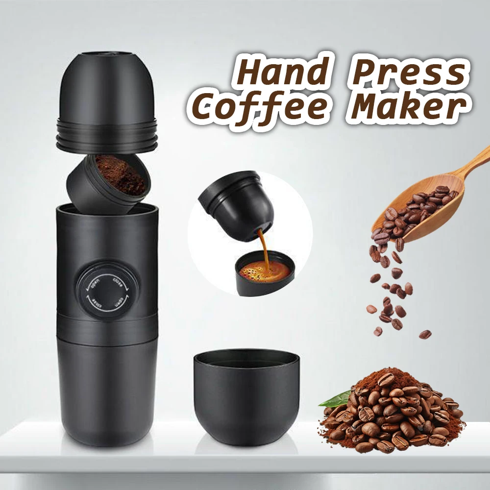 Manual Coffee Maker Portable Coffee Brewing Machine Espresso Machine for Travel And Picnic Hand Press Brewer